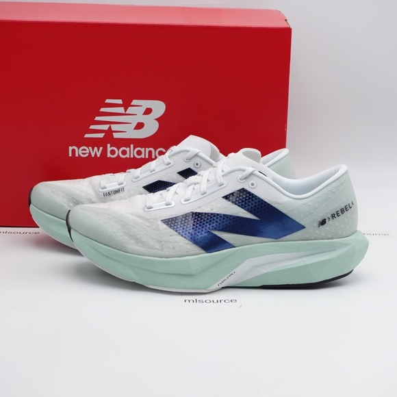NEW New Balance Men's WIDE 2E FuelCell Rebel v4 Running Shoes MFCXCE4 Clay Ash - Picture 1 of 7